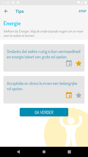 Reuma App Screen 2