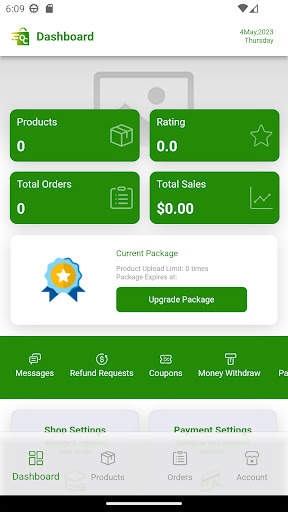 Ordaz Cart - Seller Screen 2
