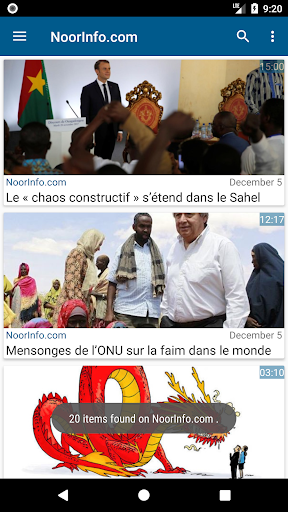 Actu Mauritanie : Actualité Screen 2