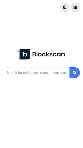 Android application Blockscan: Block Explorer screenshort