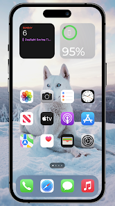 Captura de Pantalla 5 Launcher iPhone 15 Pro Max android