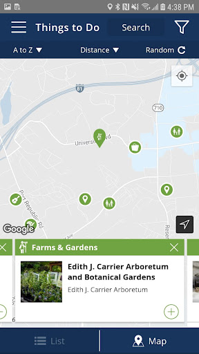 Screenshot of Visit Harrisonburg VA!
