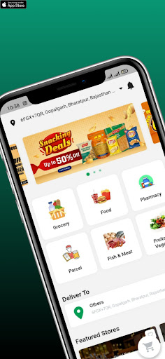 Android application Kwik Shop - On Demand Solution screenshort
