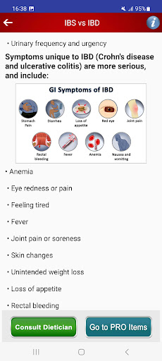 Bowel Stomach Pain & IBS Diet screenshot 7