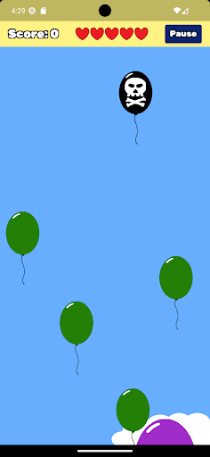 Balloon Pop! Screen 2