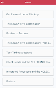 SAUNDERS Q&A REVIEW FOR NCLEX-RNu00ae EXAMINATIONu00a0 4.3.0 Screenshots 9