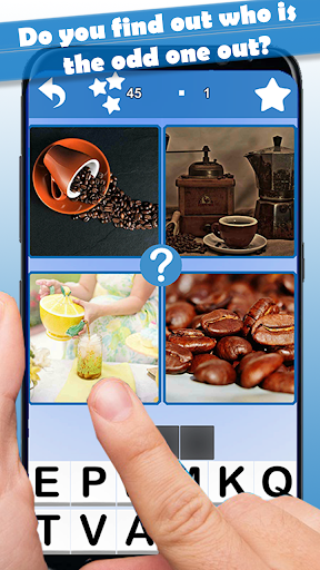 4 pics 1 word : The Odd One Out Mod (Unlimited Money) Download screenshots 1