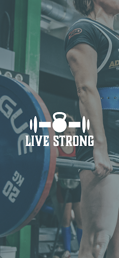Android application Live Strong screenshort