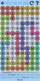 Snaking Word Search Puzzles