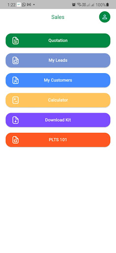 Android application SolarKita Team screenshort