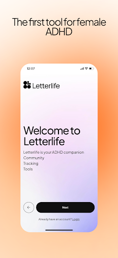 Android application Letterlife screenshort