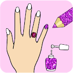 Fashion Nail Coloring Pages For Girls Apk