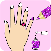 Модные раскраски ногтей для девочек