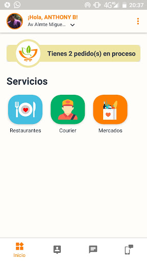Android application Snack screenshort