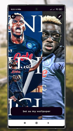 Android application Victor Osimhen HD Wallpapers screenshort
