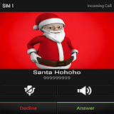 Fake Call From Santa talking icon