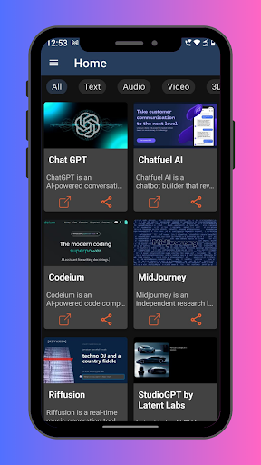 Anteprima dell'app