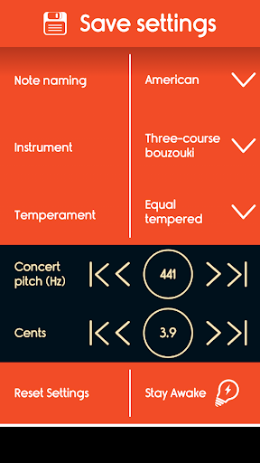 Master Bouzouki Tuner Screen 2