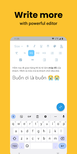 Little Corner: Daily Journal Screen 3