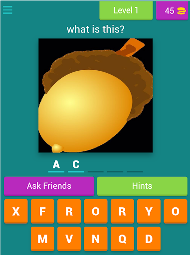 guess food icons quiz