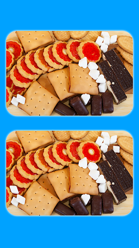 Find The Differences - Yummy Food Photos