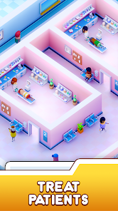 Captura de Pantalla 8 Hospital Empire - Idle Tycoon android
