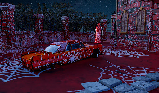 Scary Spider Granny Death Park