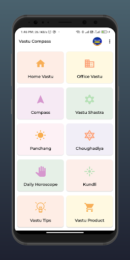 Android application Vastu Compass | Kundali screenshort