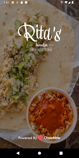 Android application Rita's Burritos screenshort