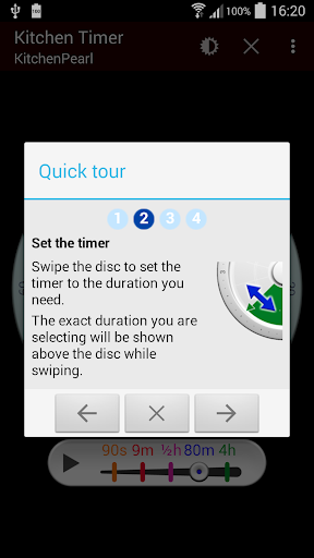 Kitchen Timer Screen 3