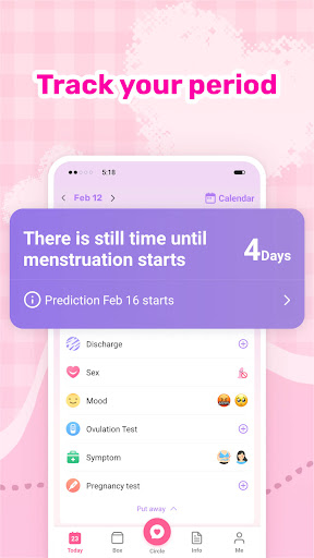 Screenshot of Luna - AI Period Calendar
