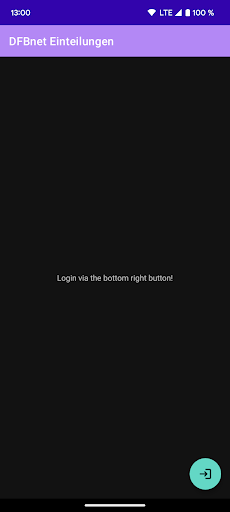 Android application DFBnet Voreinteilungen screenshort