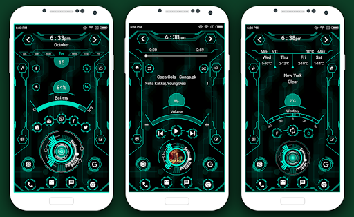 Screenshot of Hi-tech Innovative Launcher