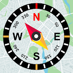 Cover Image of Download Digital Compass & Weather Map  APK