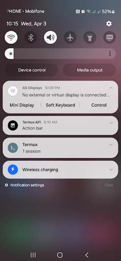 AG Displays Screen 3