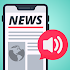 Voice News Reader - Listen updated news1.1