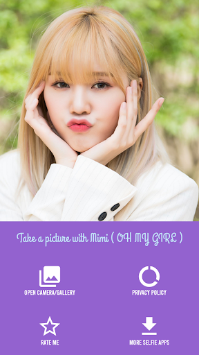 Take a picture with Mimi  OH MY GIRL