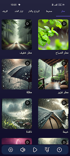 معاينة التطبيق