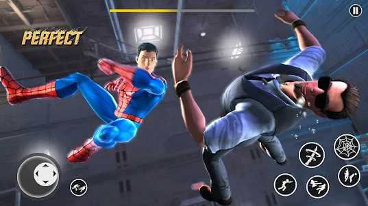 Spiderhero Power Fighting