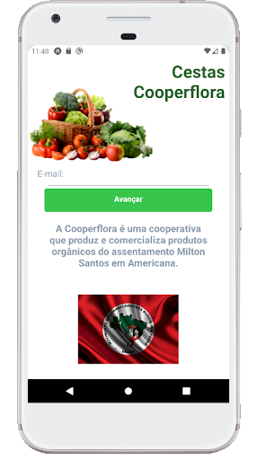 Android application Cestas Cooperflora Br Geraldo screenshort