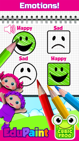 Game screenshot Kids Coloring Games - EduPaint mod apk