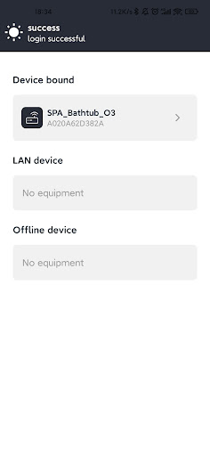 SPA LINK Screen 3