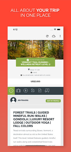 Android application YouLi Trip screenshort