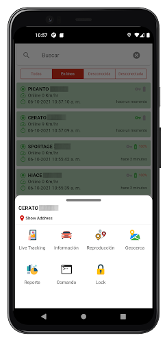 Trackit GPS Screen 3