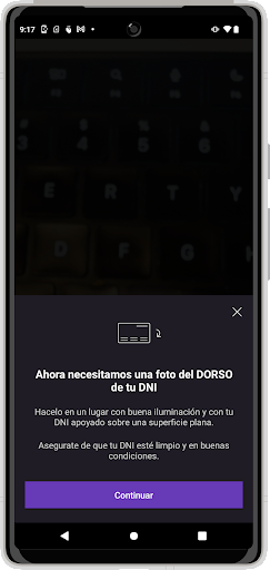 WYA Biometrics [Demo] Screen 3