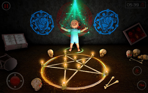 The Scary Baby In Horror House