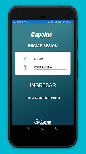 CAPEINS Screen 2