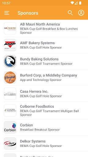 BEMA Events Screen 3