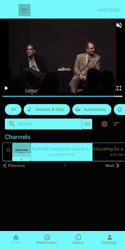Android application RAPCO365 screenshort