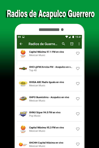 Radios de Guerrero Screen 2